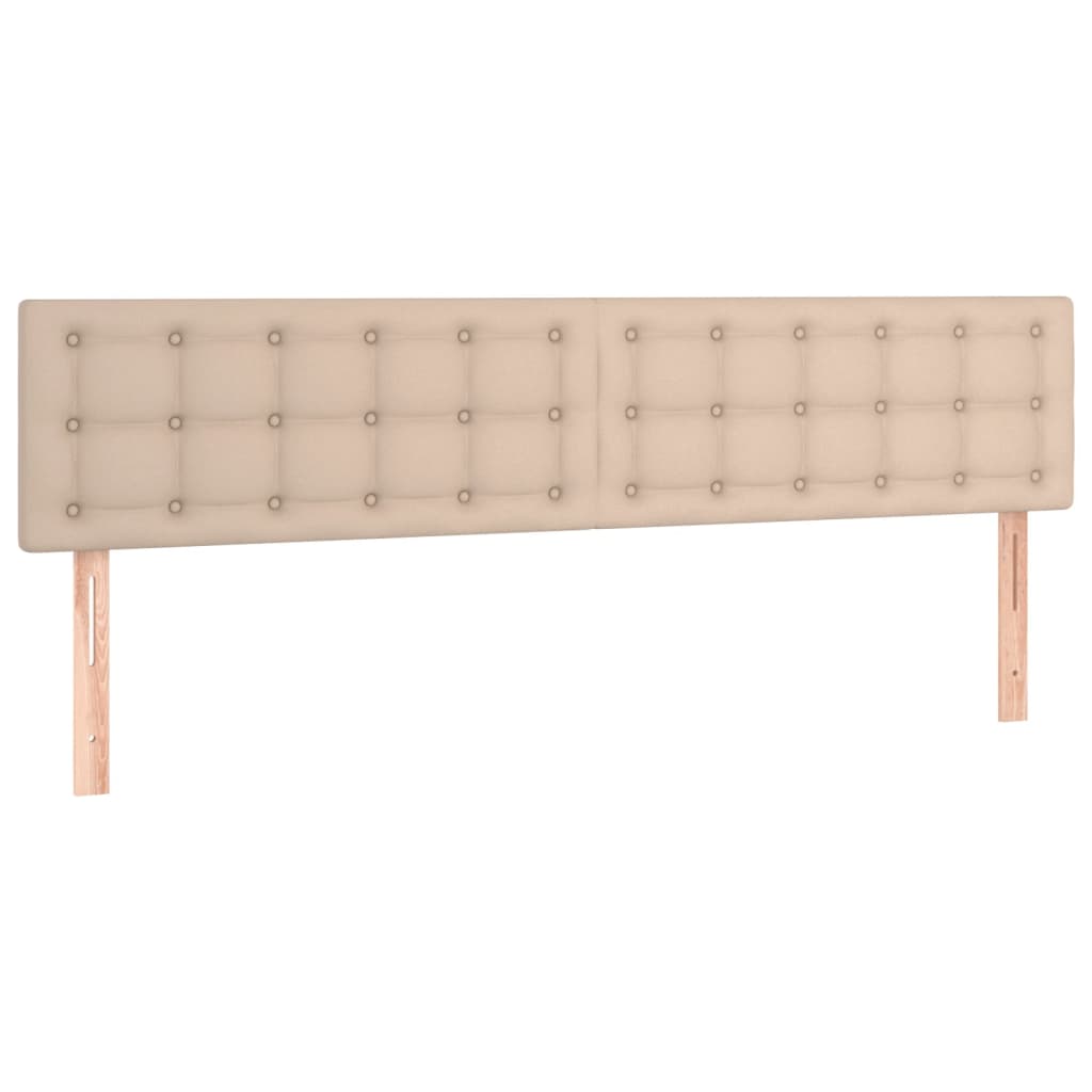 Krevet s oprugama i madracem LED 120x190 cm umjetna koža