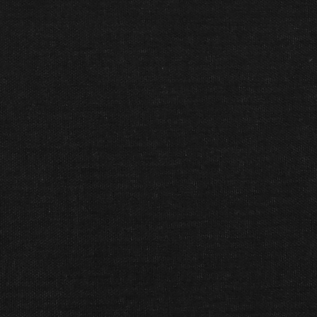 Krevet box spring s madracem crni 120 x 190 cm od tkanine