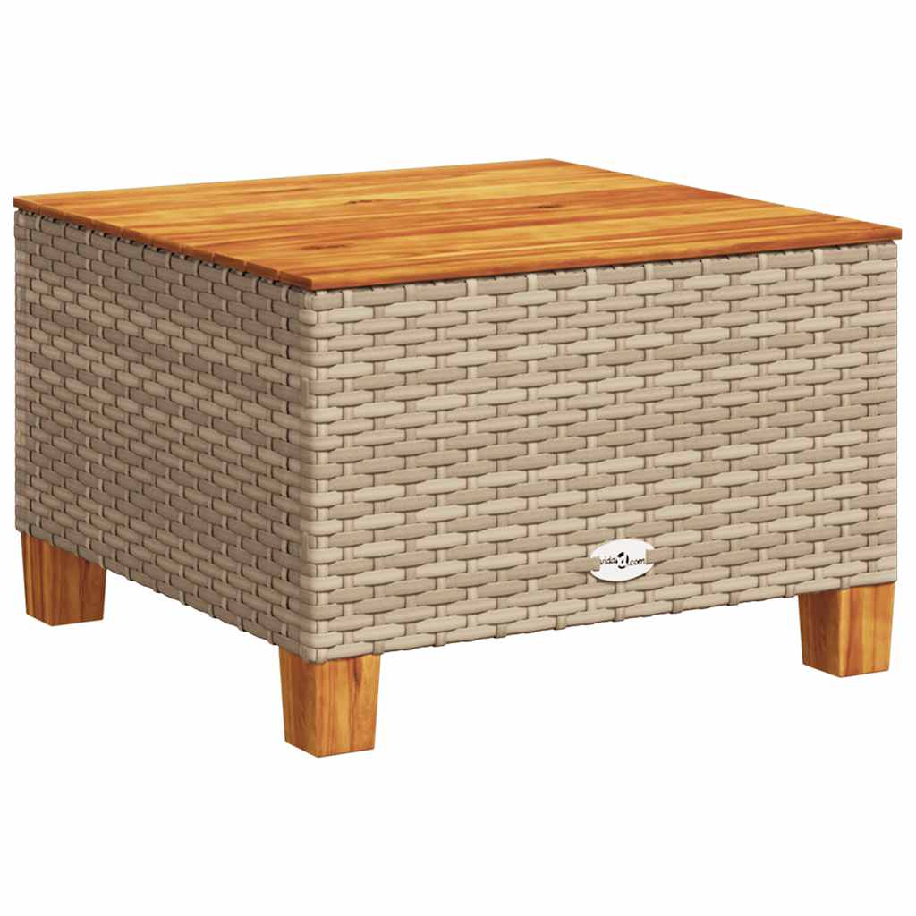 5-dijelni vrtni set sofa s jastucima bež od poliratana 55 x 55 x 36 cm