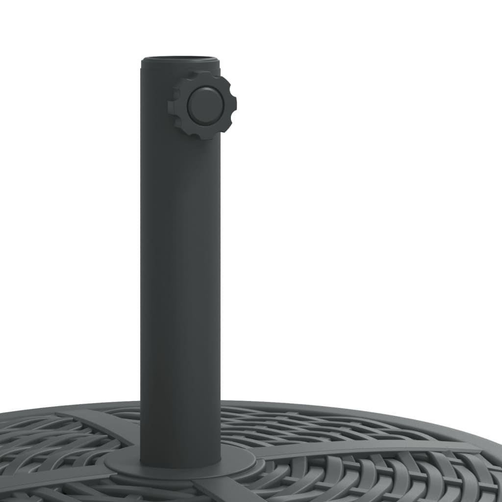 Baza suncobrana za stupove Ø 38/48 mm 12 kg okrugla
