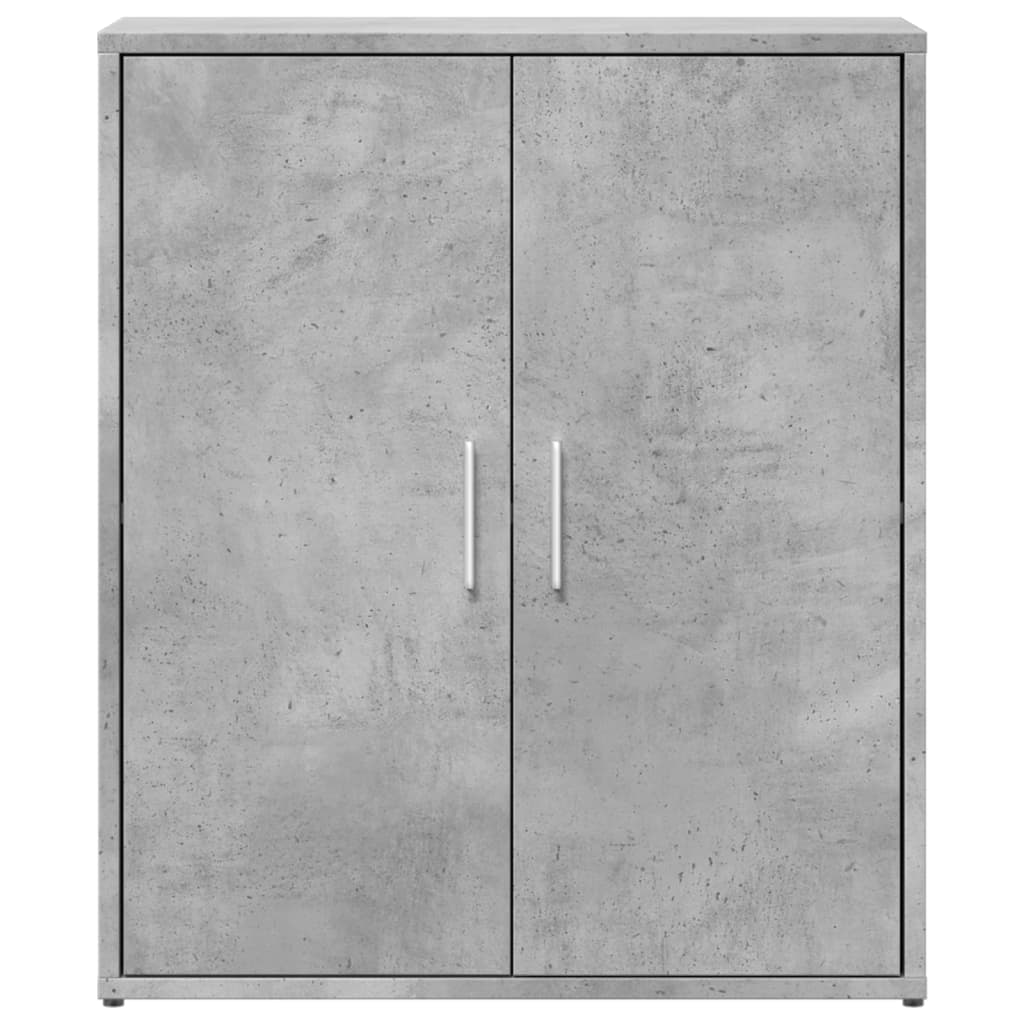 Komode 2 kom beton sive 60 x 31 x 70 cm od konstruiranog drva