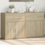 Komoda 2 kom sonoma hrast 60 x 31 x 70 cm od konstruiranog drva