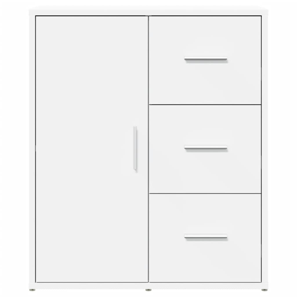 Komoda 2 kom bijela 60 x 31 x 70 cm od konstruiranog drva