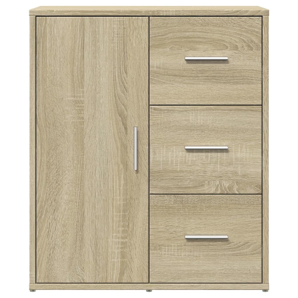 Komoda 2 kom sonoma hrast 60 x 31 x 70 cm od konstruiranog drva