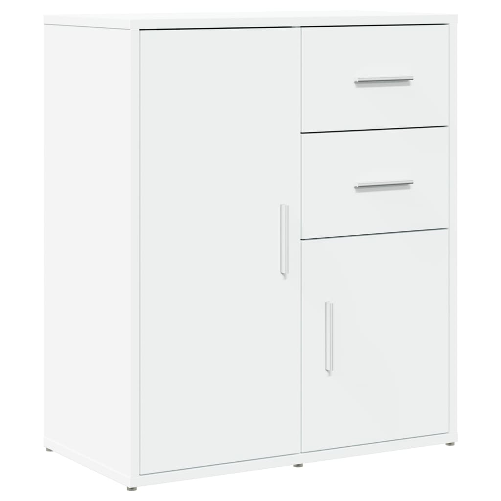 Komoda 2 kom bijela 60 x 31 x 70 cm od konstruiranog drva