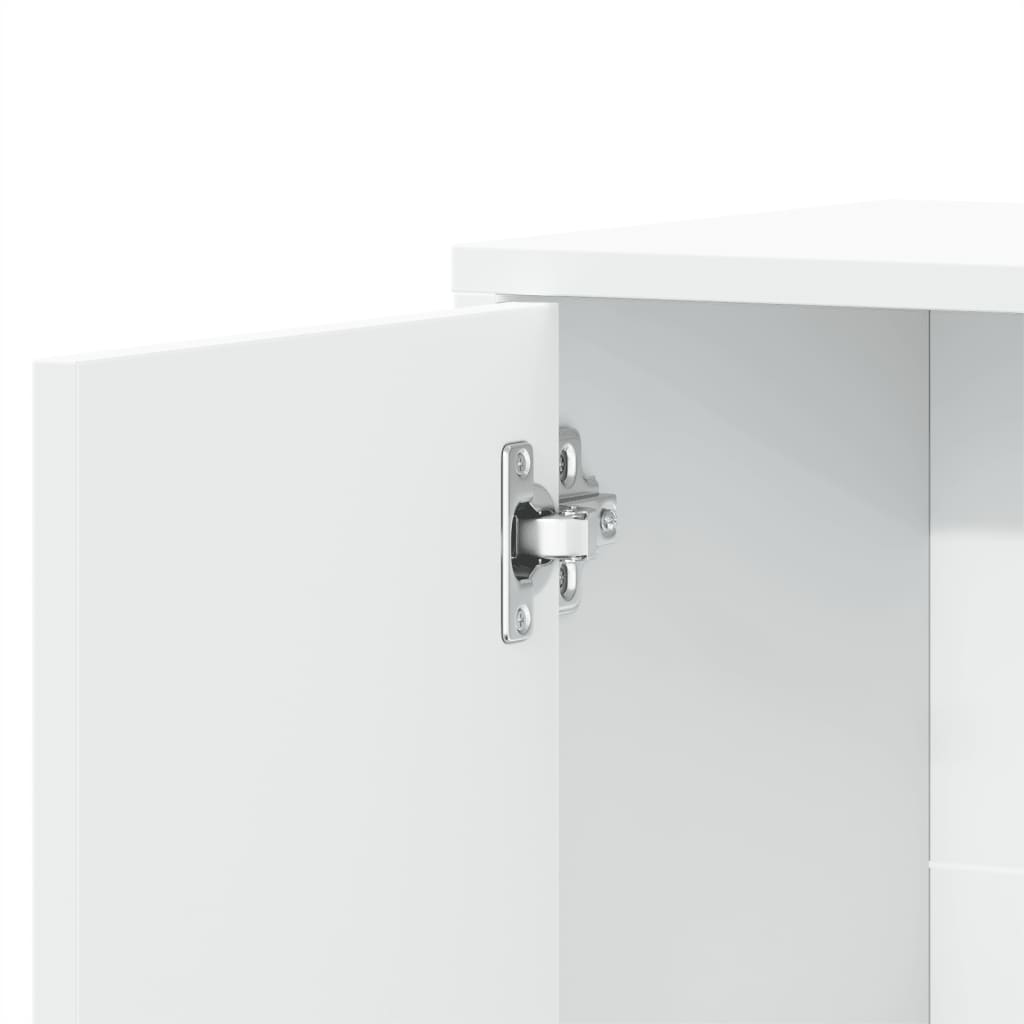 Komoda 2 kom bijela 60 x 31 x 70 cm od konstruiranog drva
