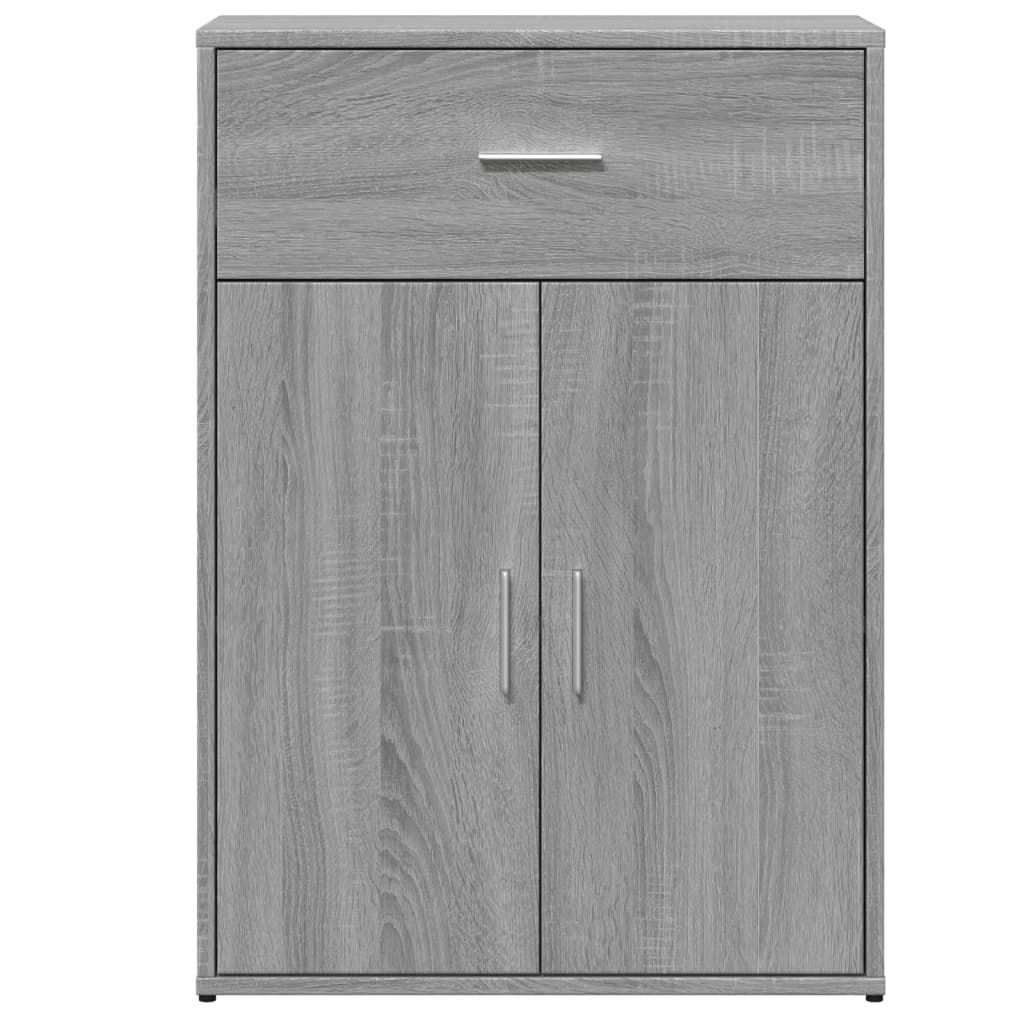Komoda 2 kom boja hrasta sonome 60x30x84 cm konstruiranog drva