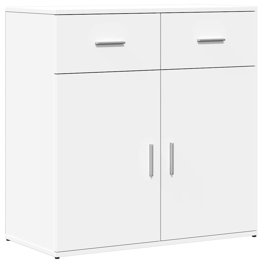 Komoda 2 kom bijeli 79x38x80 cm od konstruiranog drva