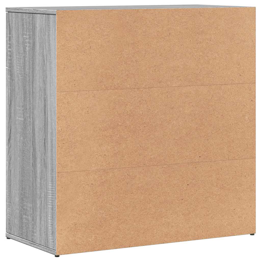 Komoda 2 kom boja hrasta sonome 79x38x80 cm konstruiranog drva
