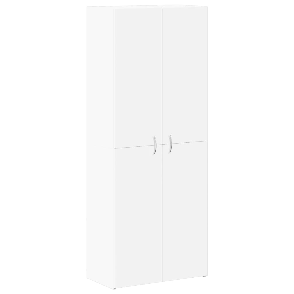 Ormarić za spise bijeli 60 x 32 x 153 cm od konstruiranog drva