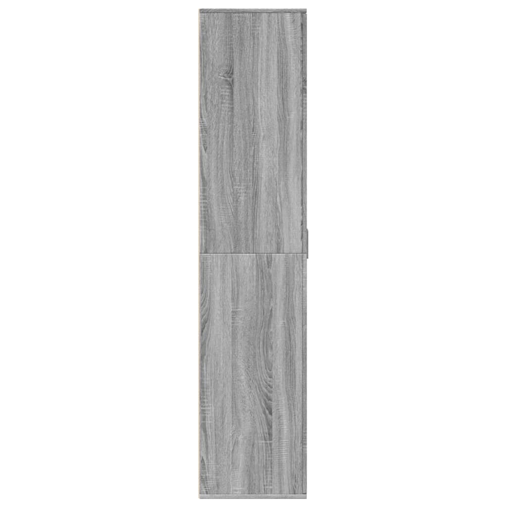 Ormarić za cipele boja hrasta 80x39x178 cm konstruirano drvo
