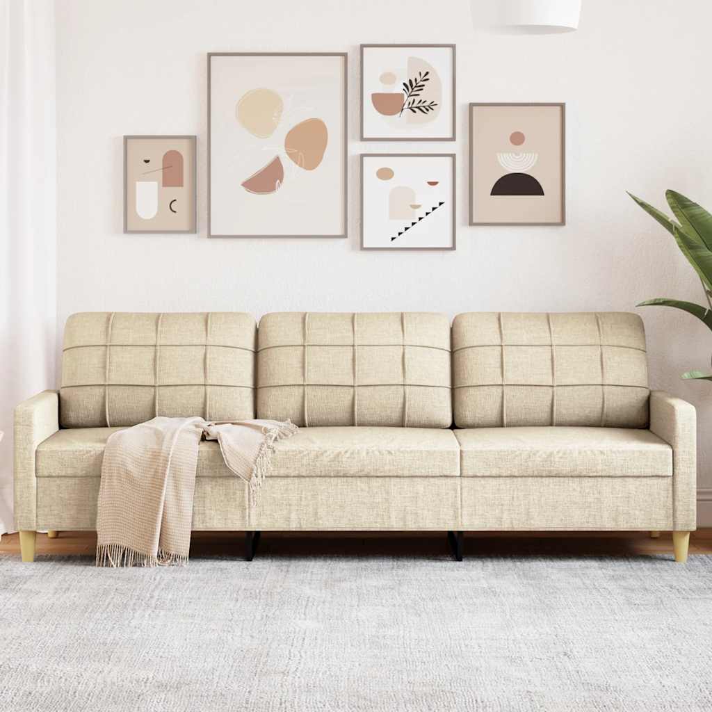Trosjed od tkanine krem 210 cm