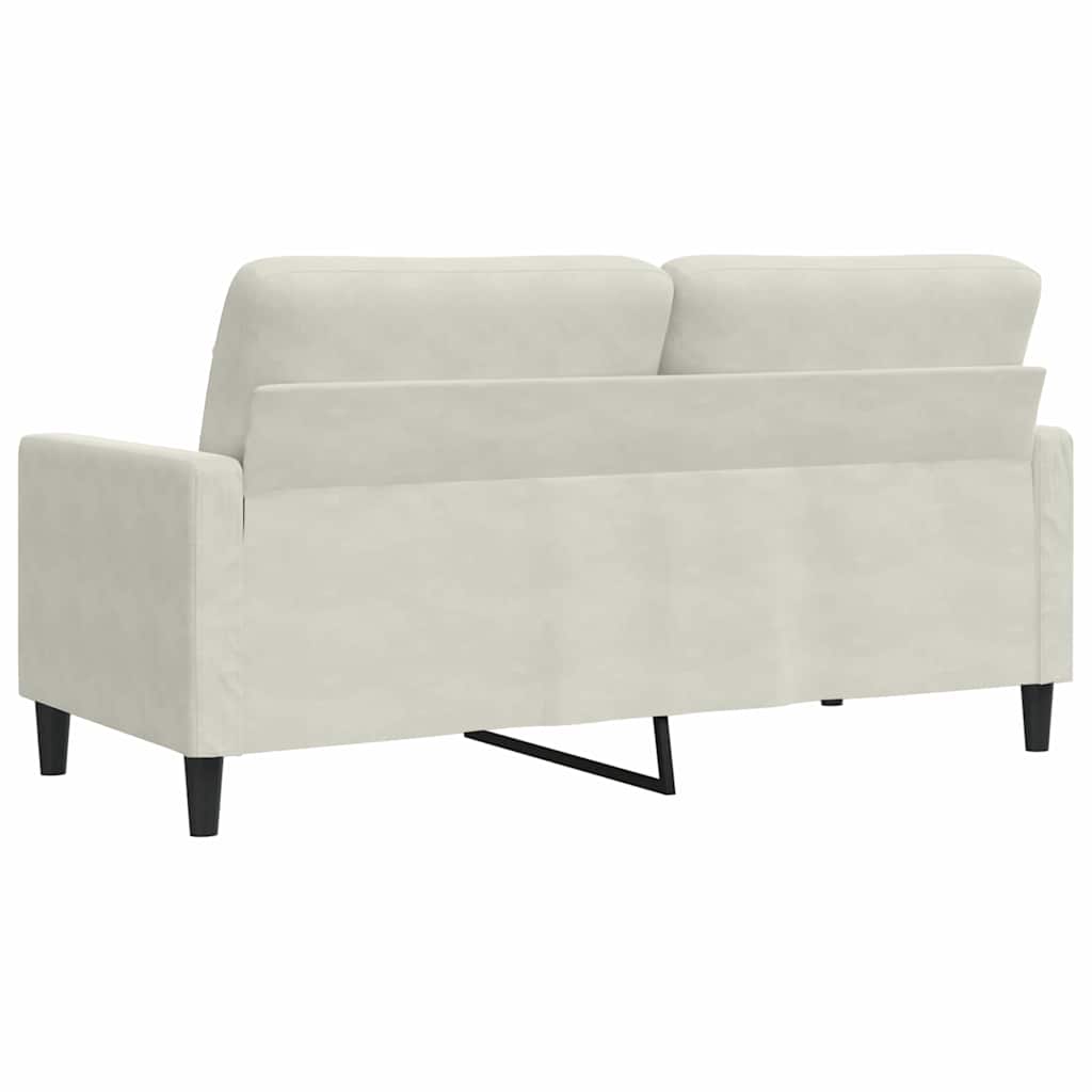 Dvosjed krem 140 cm baršunasti