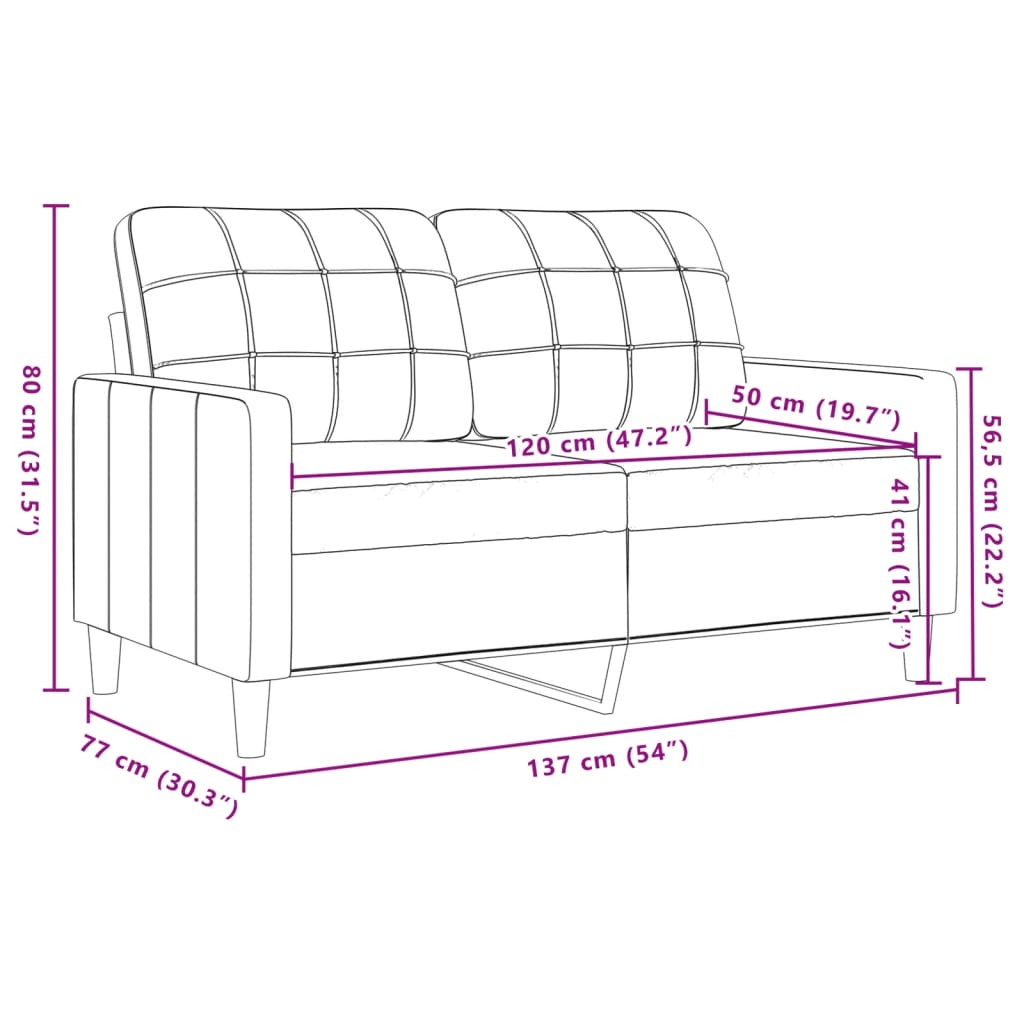 4-dijelni set sofa s jastucima tamnosivi baršunasti