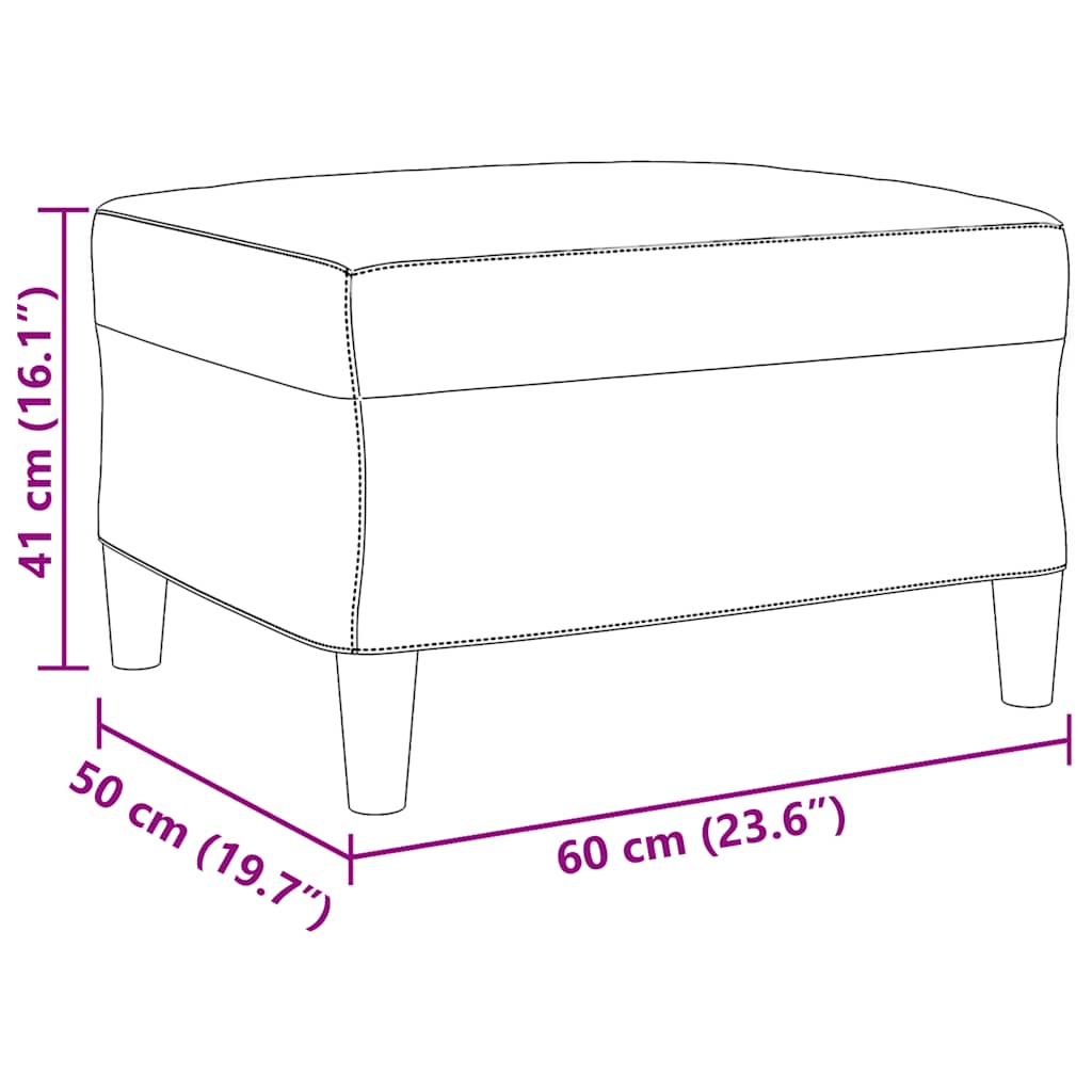 4-dijelni set sofa s jastucima smeđi baršunasti