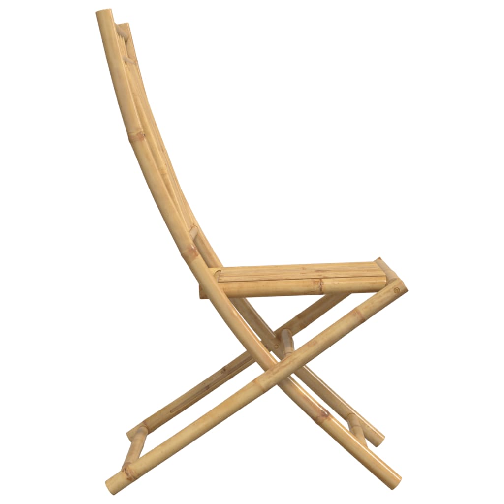 Sklopive vrtne stolice 4 kom 46 x 66 x 99 cm od bambusa