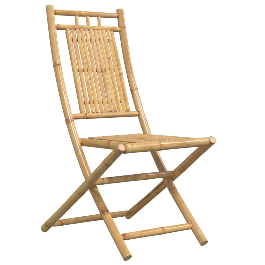 Sklopive vrtne stolice 8 kom 46 x 66 x 99 cm od bambusa