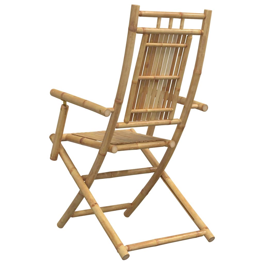 Sklopive vrtne stolice 4 kom 53 x 66 x 99 cm od bambusa