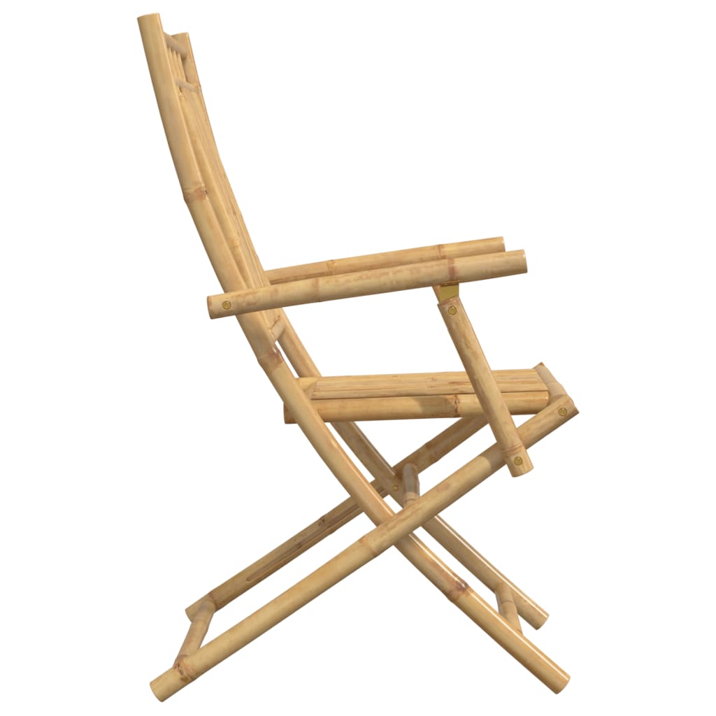 Sklopive vrtne stolice 6 kom 53 x 66 x 99 cm od bambusa