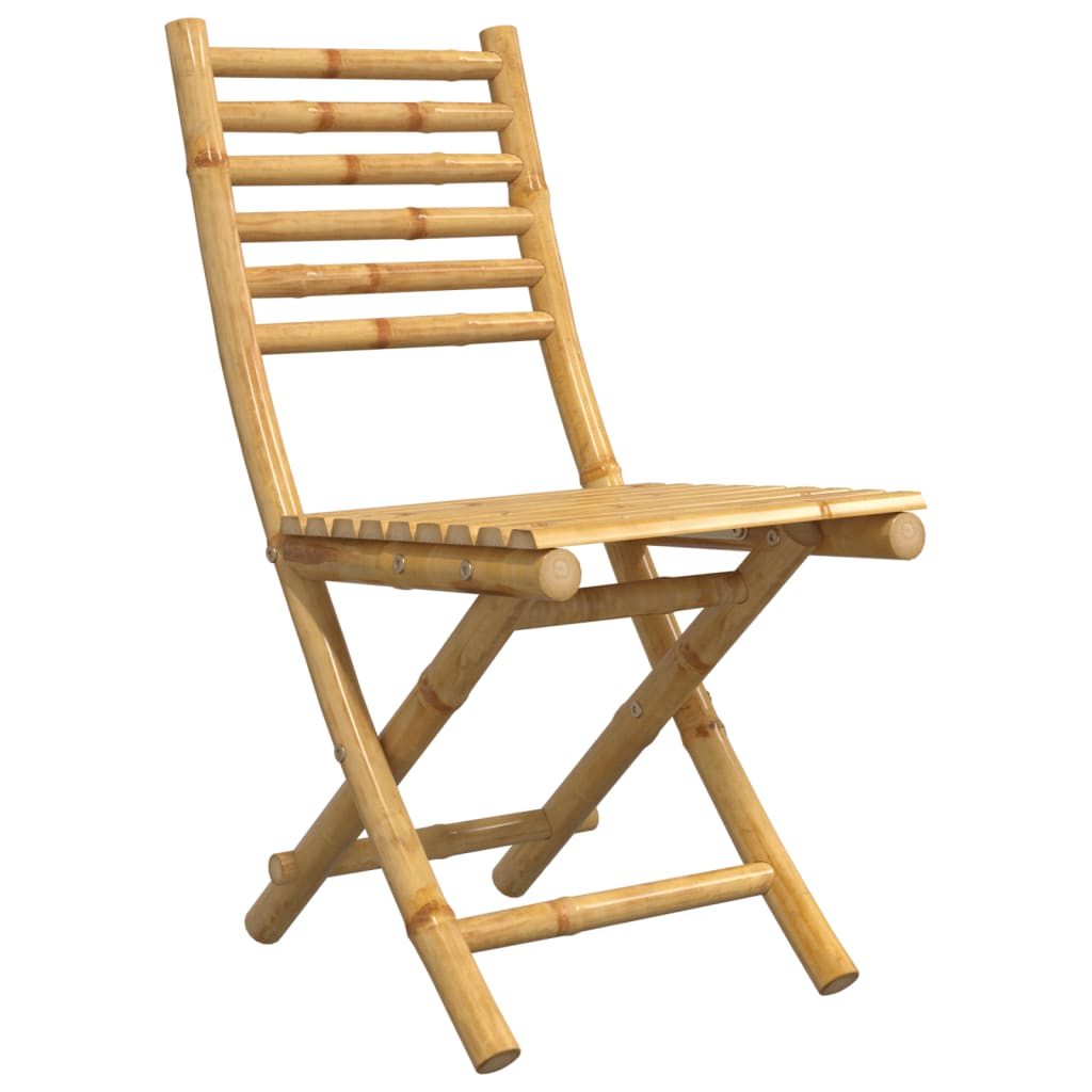 Sklopive vrtne stolice 4 kom 43 x 54 x 88 cm od bambusa