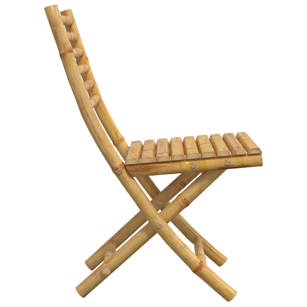 Sklopive vrtne stolice 6 kom 43 x 54 x 88 cm od bambusa