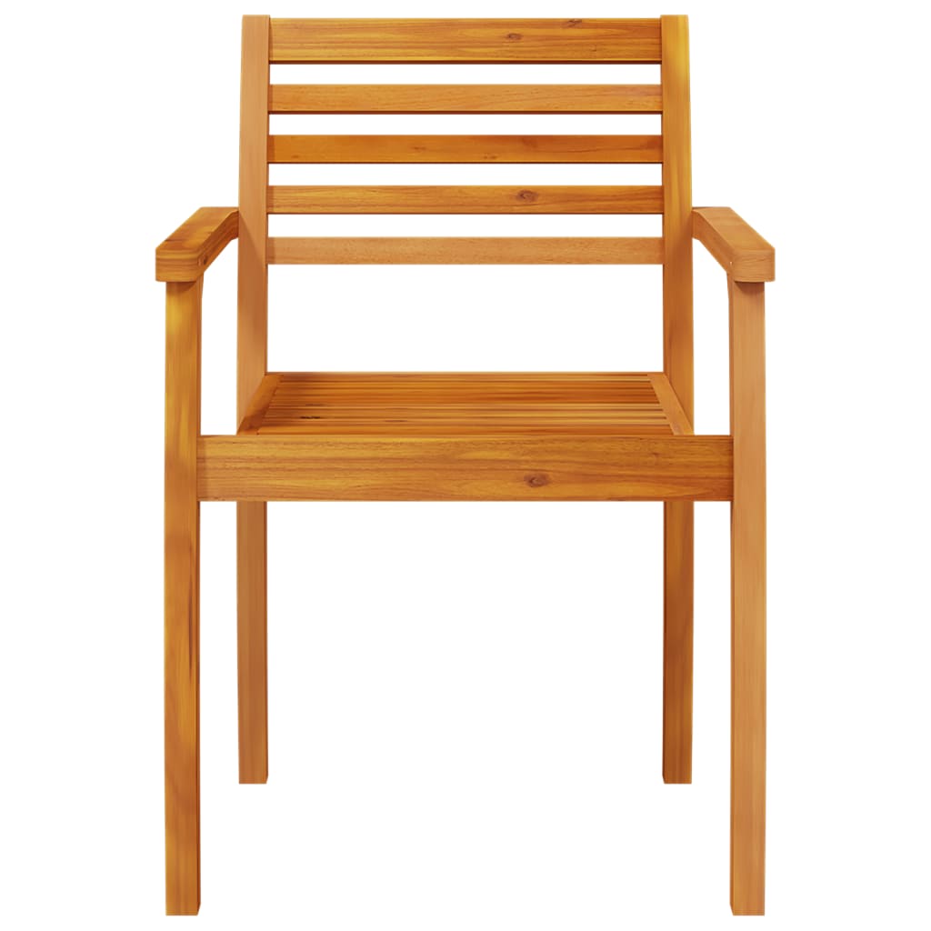 Vrtne stolice 6 kom 59x55x85 cm od masivnog bagremovog drva