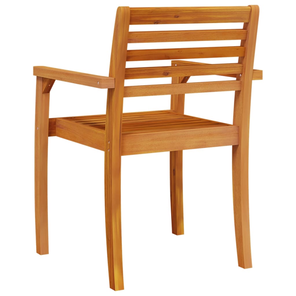 Vrtne stolice 6 kom 59x55x85 cm od masivnog bagremovog drva