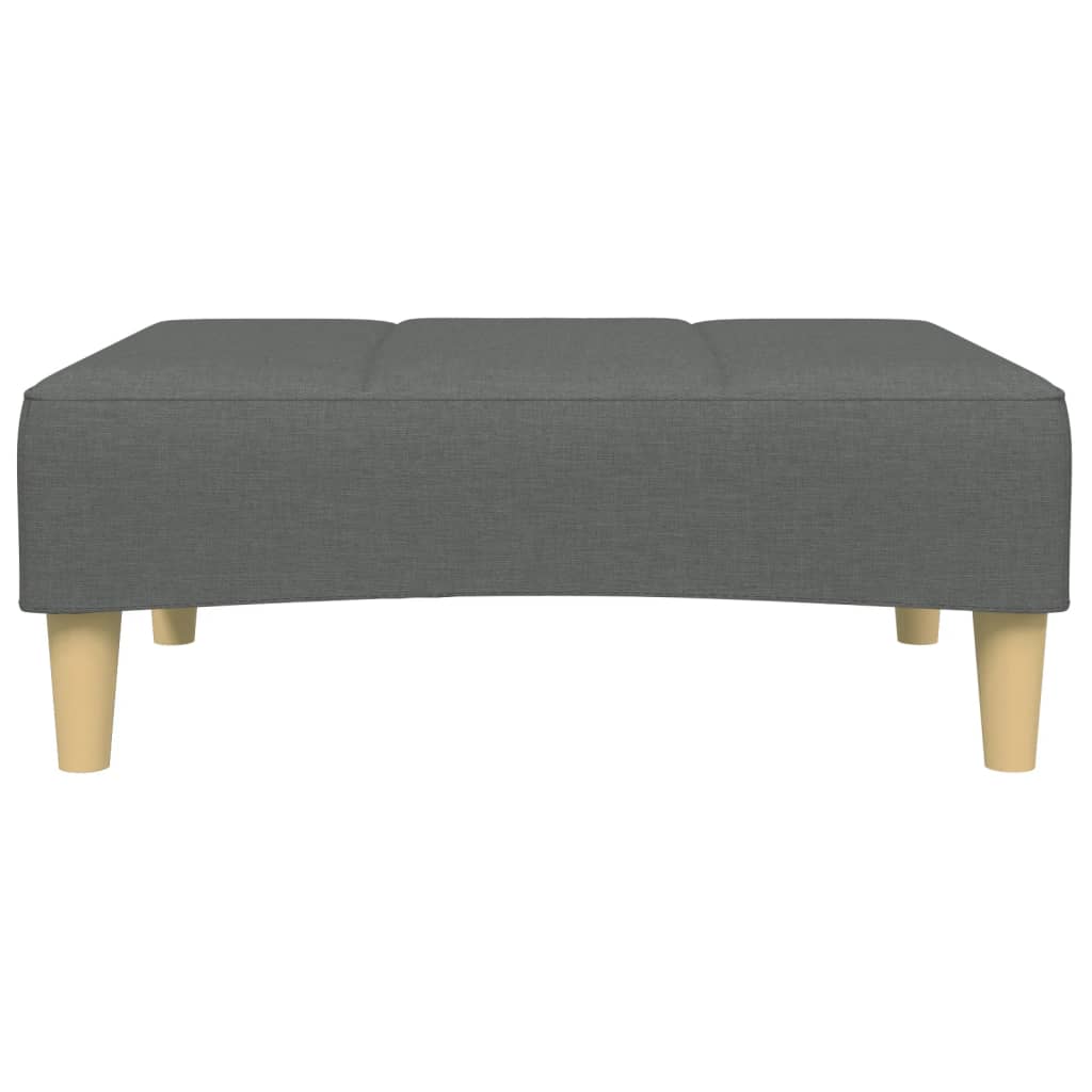 Tabure tamnosivi 77x55x31 cm od tkanine