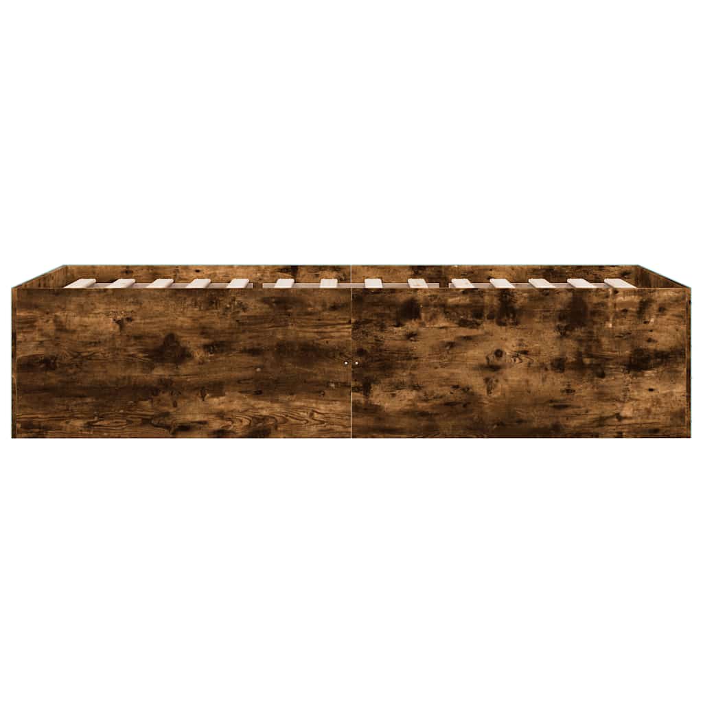 Okvir za krevet boja hrasta 90x190 cm konstruirano drvo