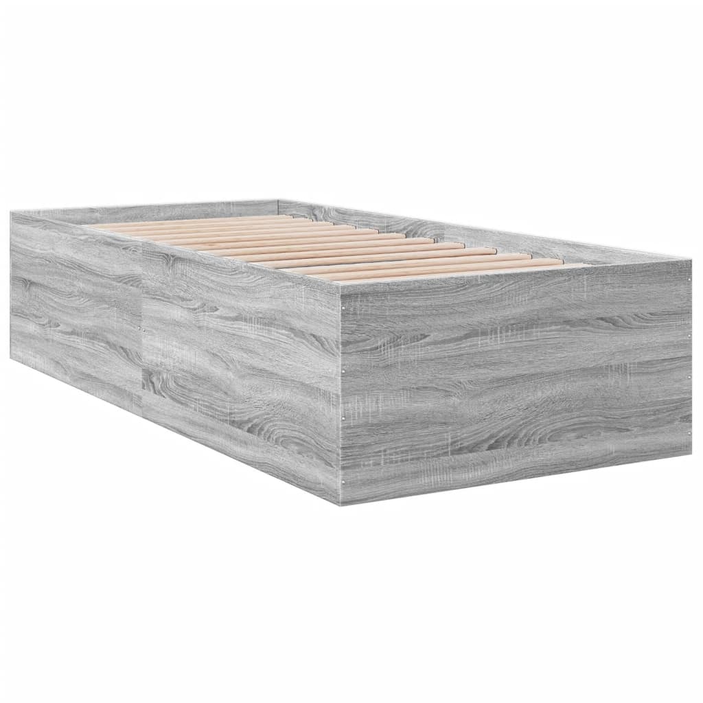 Okvir za krevet boja hrasta 90x190 cm od konstruiranog drva