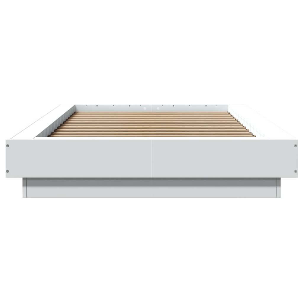 Okvir za krevet bijeli 90x190 cm konstruirano drvo