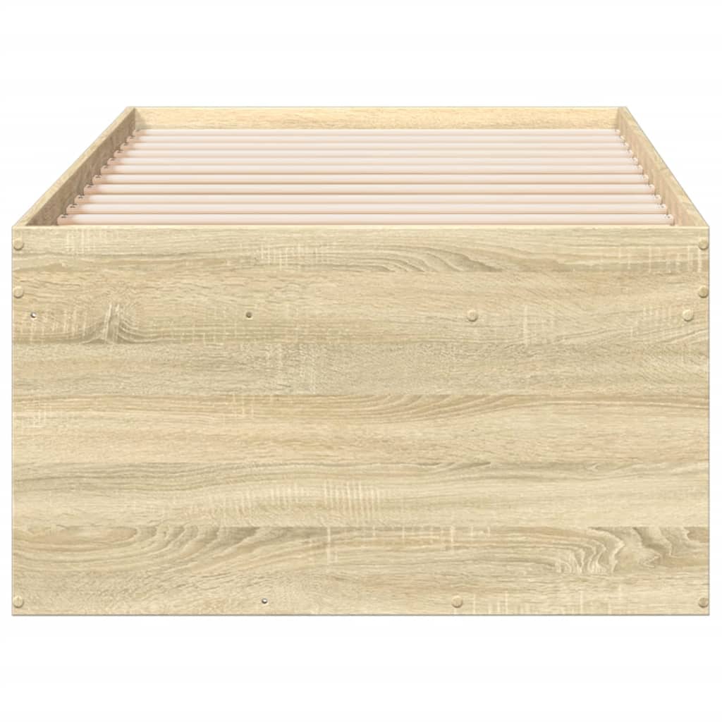 Dnevni krevet s ladicama bez madraca boja hrasta 90x200 cm