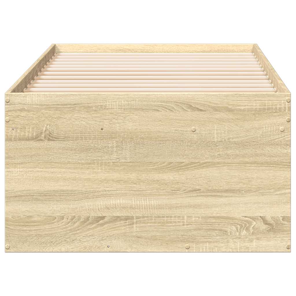 Dnevni krevet s ladicama bez madraca boja hrasta 90x190 cm