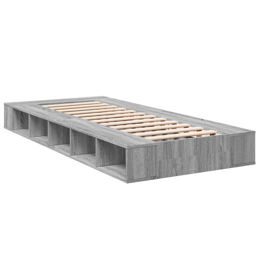Okvir za krevet boja hrasta 90x200 cm od konstruiranog drva