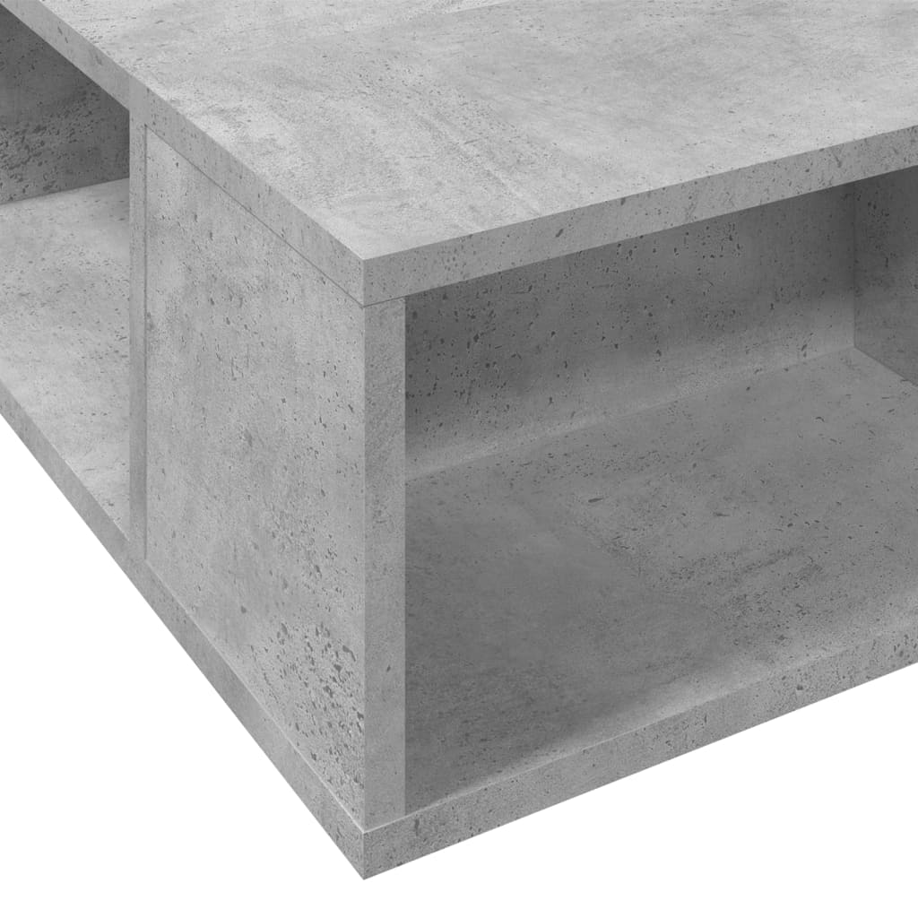 Okvir kreveta boja betona 90 x 190 cm od konstruiranog drva
