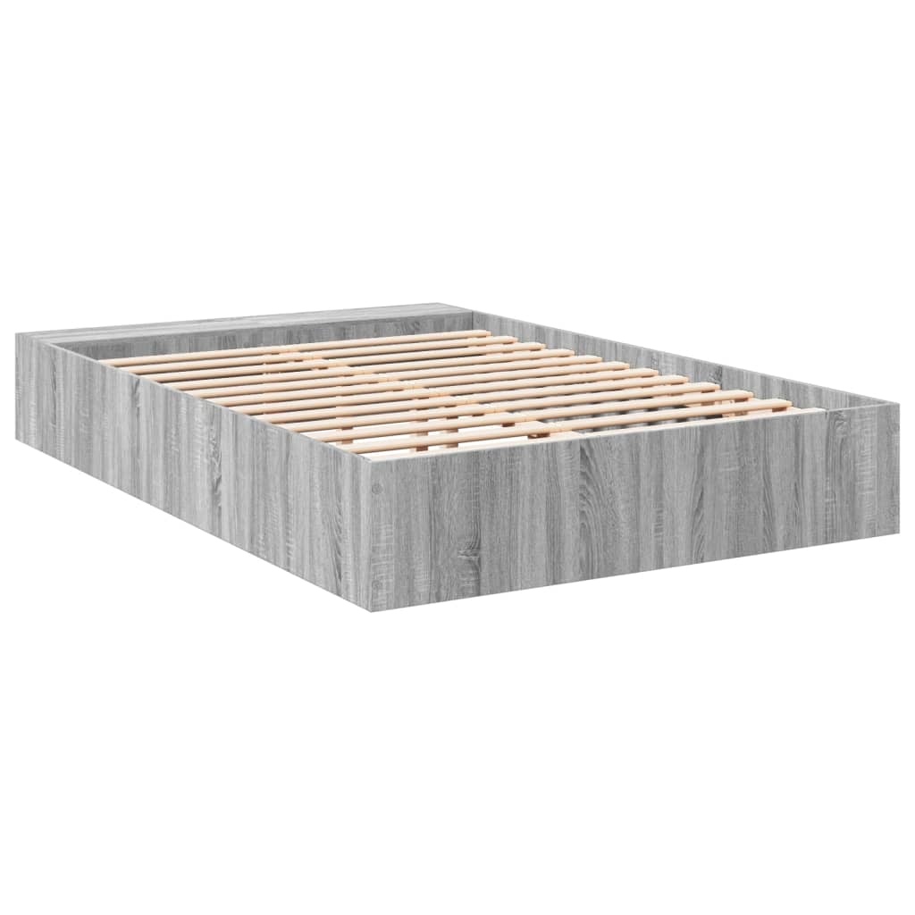 Okvir za krevet boja hrasta 120x190 cm od konstruiranog drva
