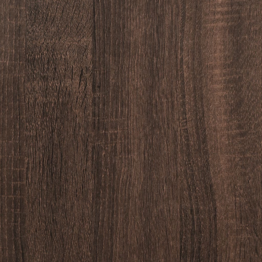 Okvir za krevet smeđi hrast 90x190 cm konstruirano drvo