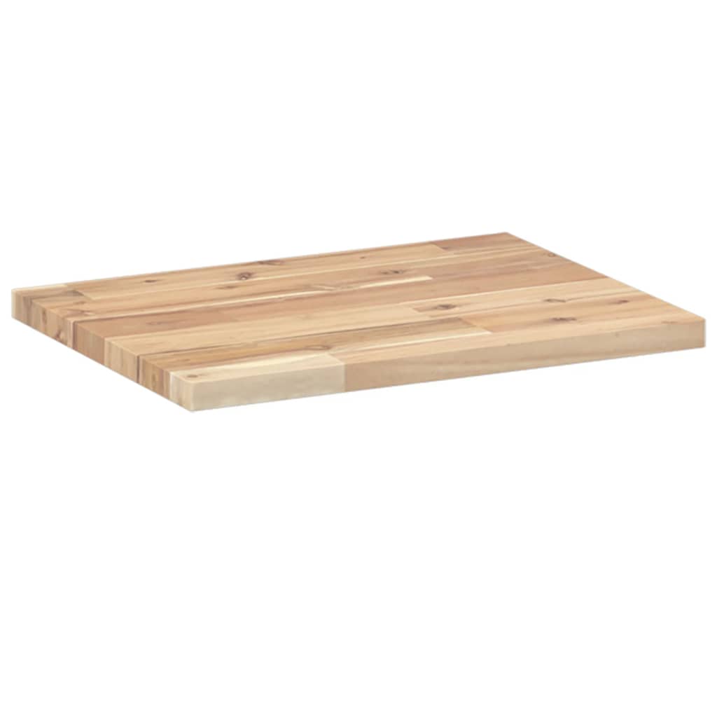Plutajuća polica 40x30x2 cm Neobrađeno puno drvo akacije
