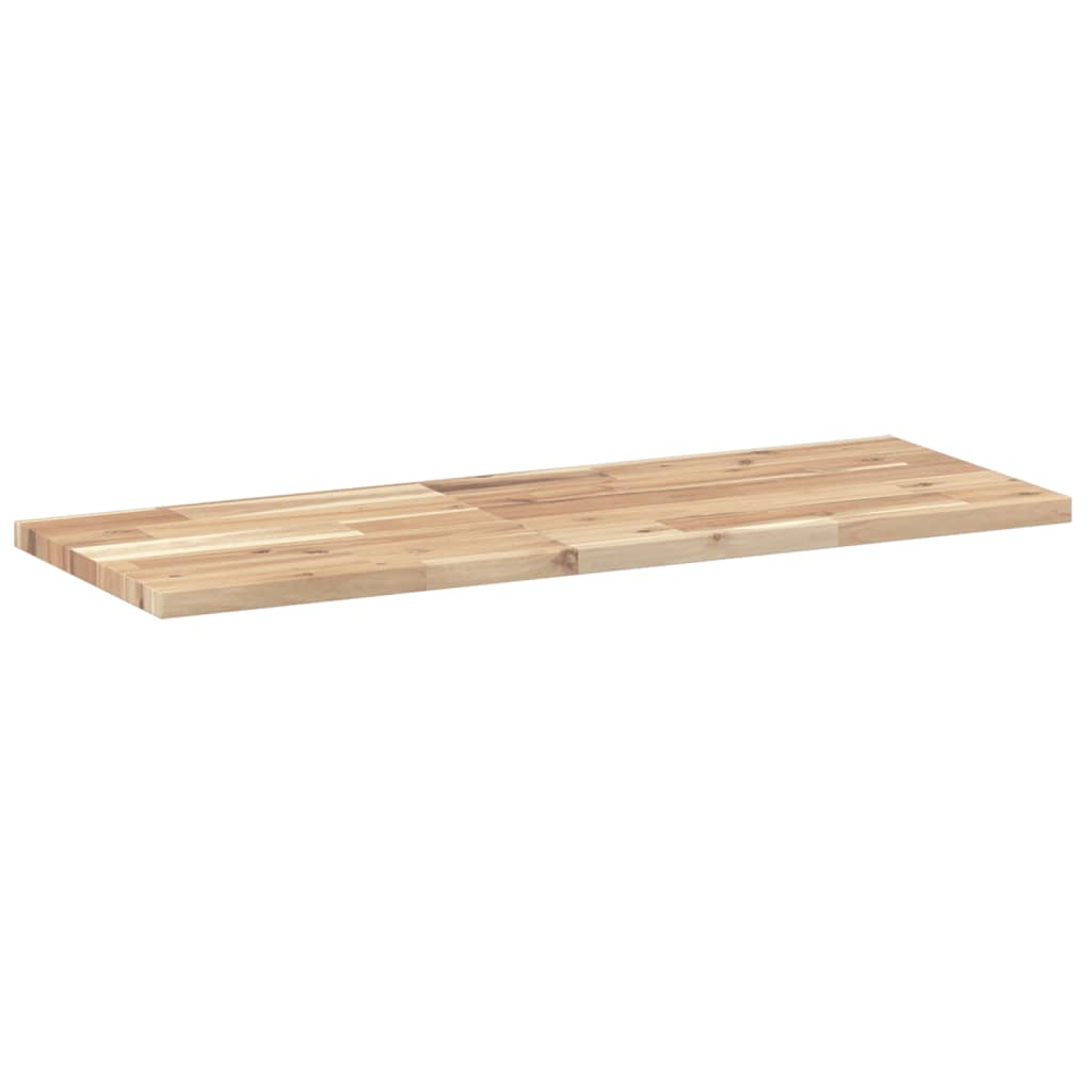 Plutajuće police 4 kom 100x30x2 cm Neobrađeno puno drvo akacije