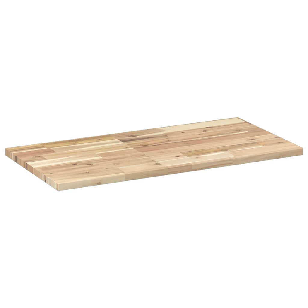 Plutajuće police 4 kom 60x40x2 cm od neobrađenog drva bagrema