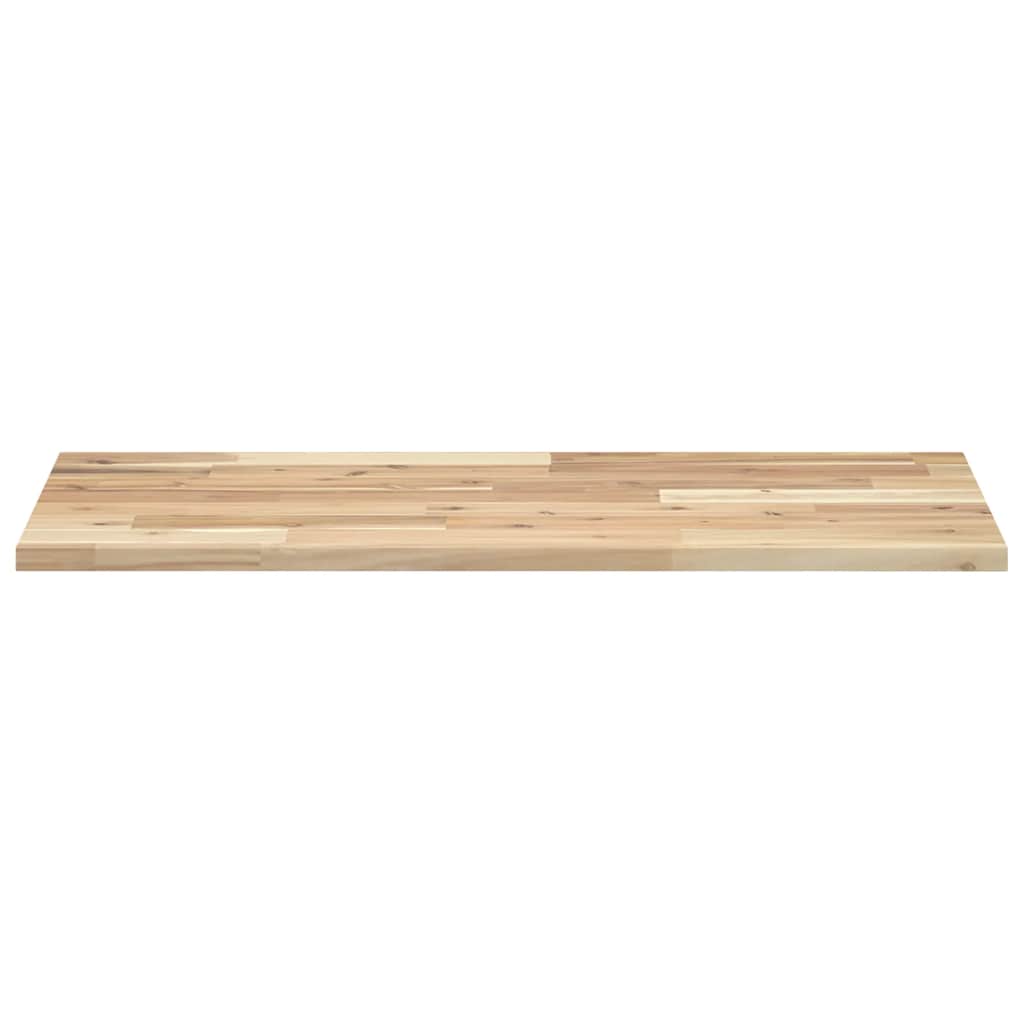 Plutajuće police 4 kom 60x40x2 cm od neobrađenog drva bagrema
