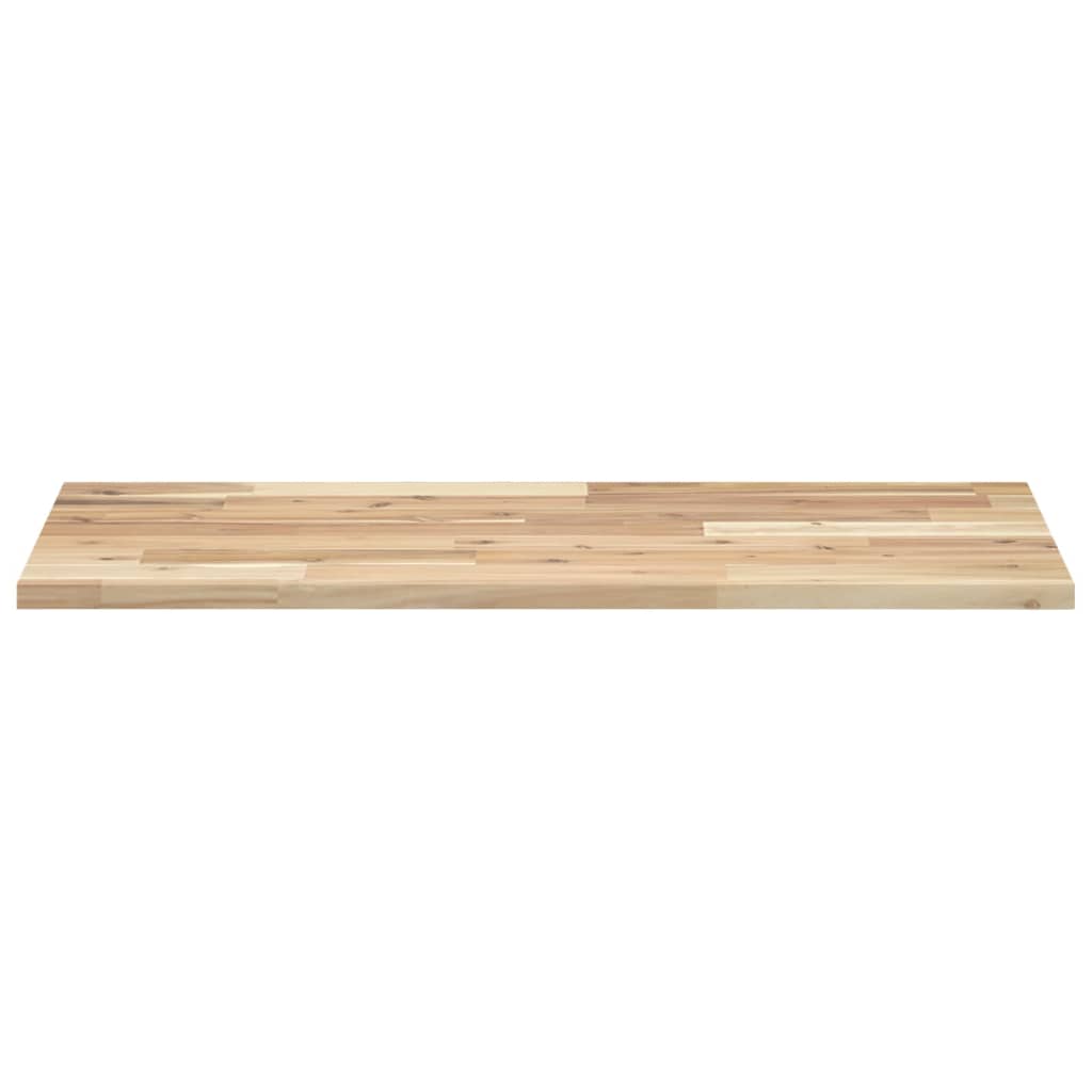 Plutajuće police 3 kom 100x40x2 cm Neobrađeno puno drvo akacije