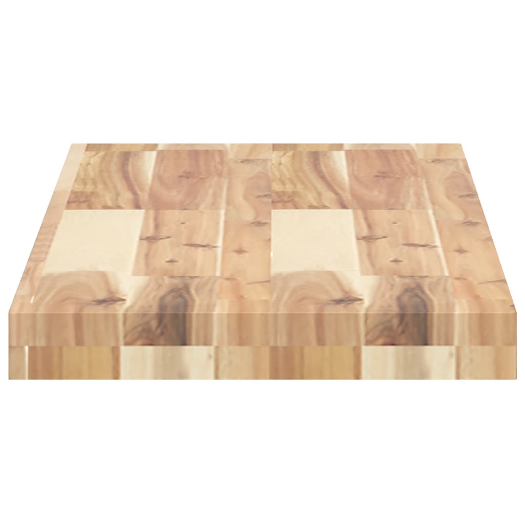 Plutajuća polica 100x30x4 cm masivno neobrađeno drvo bagrema