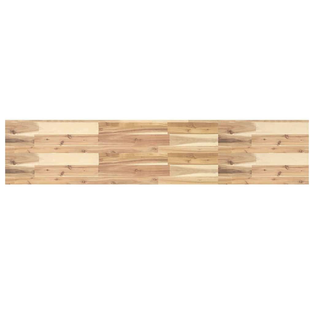 Plutajuća polica 120x30x4 cm masivno neobrađeno drvo bagrema
