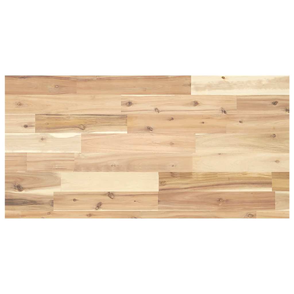 Plutajuće police 4 kom 80x40x4 cm Neobrađeno puno drvo akacije