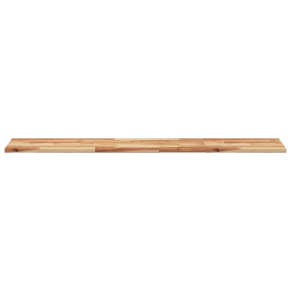 Plutajuće police 3 kom 120x30x2 cm Masivno drvo akacije s uljnim premazom