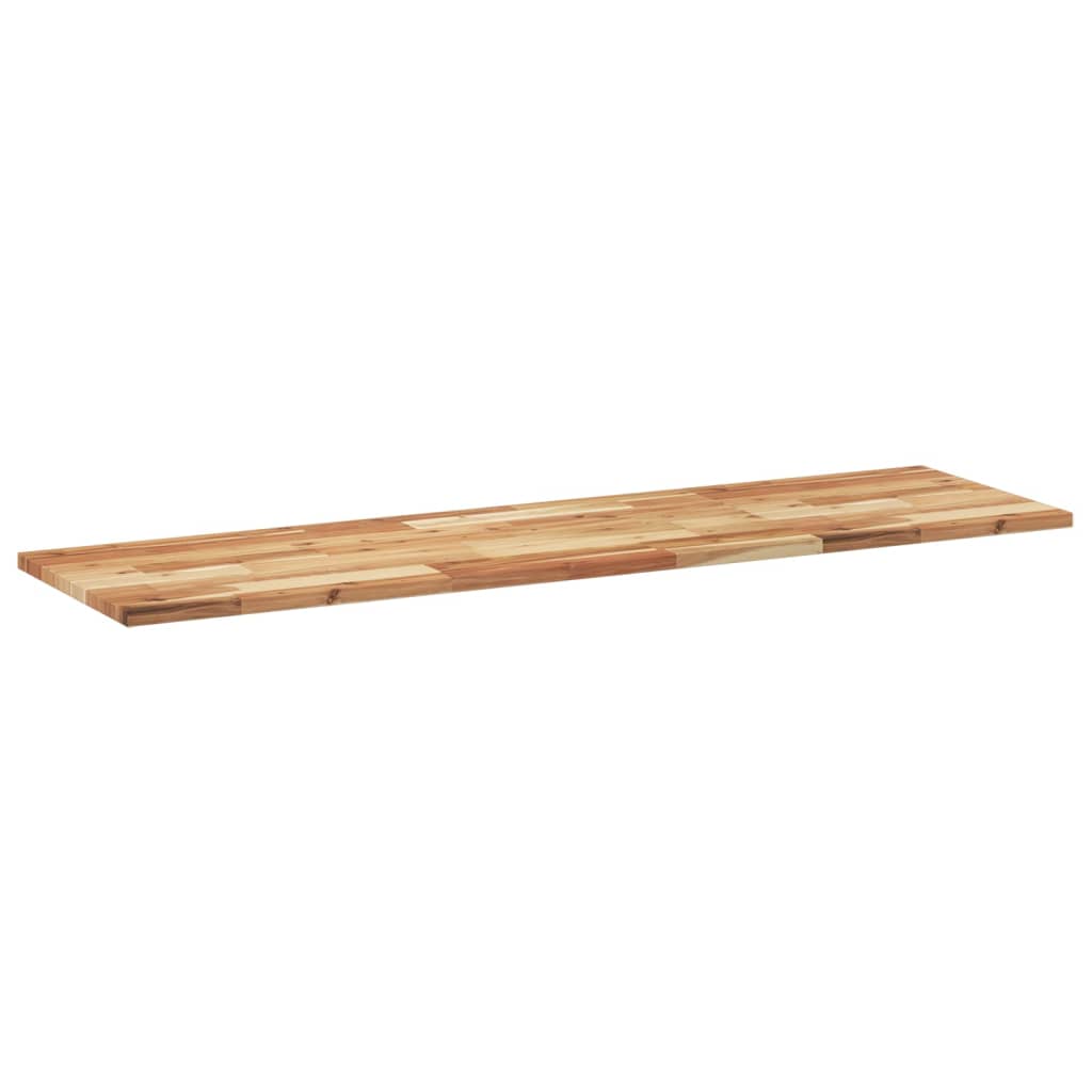 Plutajuće police 2kom s uljnim premazom 160x40x2cm drvo bagrema