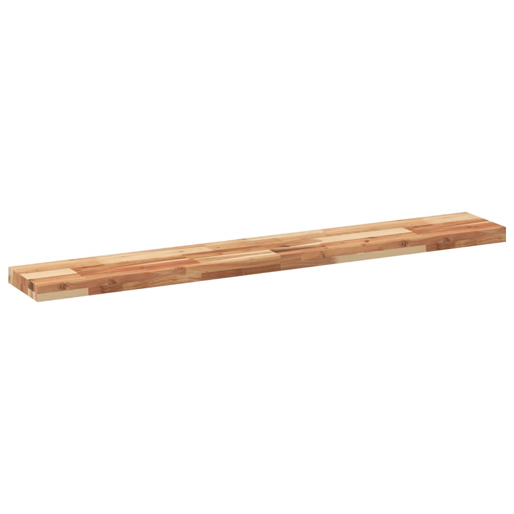 Plutajuća polica s uljnim premazom 160x20x4 cm od drva bagrema