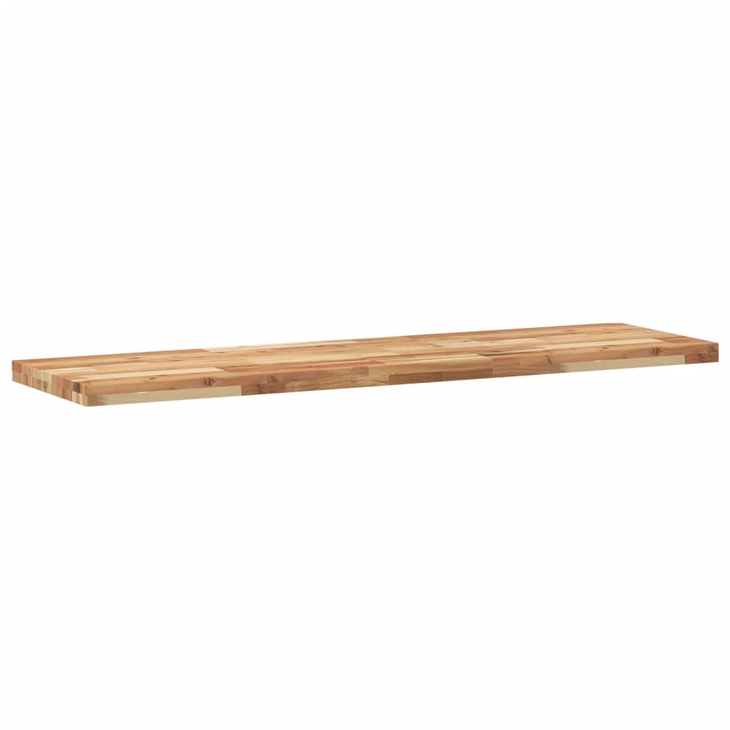 Plutajuća polica s uljnim premazom 120x40x4 cm od drva bagrema