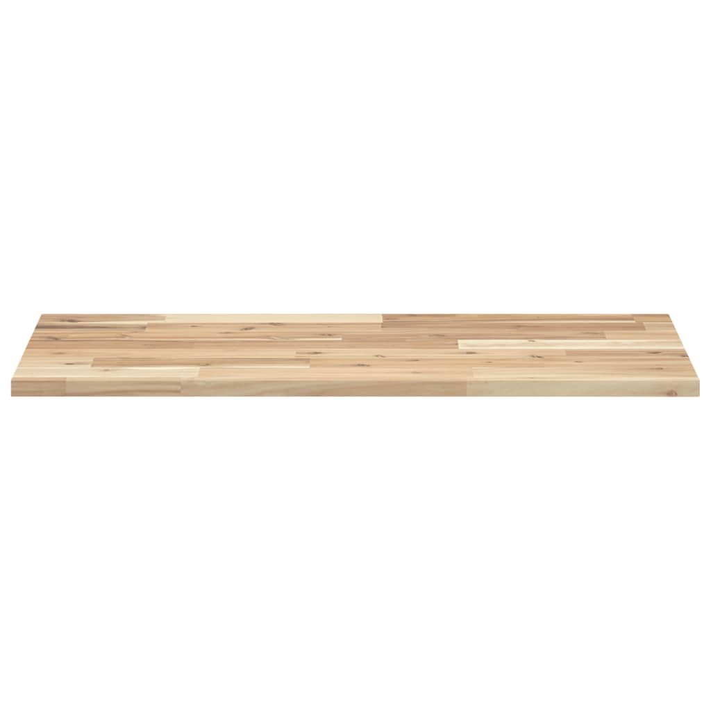 Površina za umivaonik neobrađena 100x40x2 cm od drva bagrema
